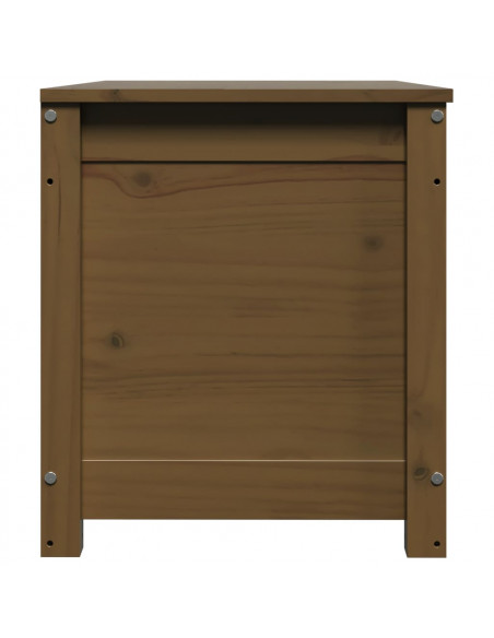 Contenitore Portaoggetti Miele 80x40x45,5cm Legno Massello Pino
