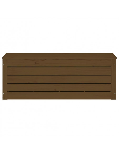 Contenitore Portaoggetti Miele 89x36,5x33cm Legno Massello Pino