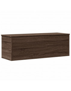 Contenitore Portaoggetti Rovere Marrone 102x35x35 cm Truciolato