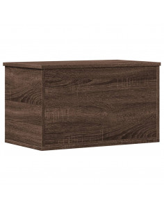Contenitore Portaoggetti Rovere Marrone 60x35x35 cm Truciolato