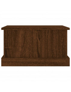 Contenitore Rovere Marrone 50x30x28 cm Legno Multistrato