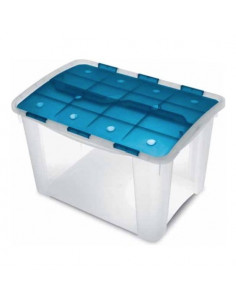 Contenitore salvaspazio Terry HOME BOX Multiuso Trasparente Trasparent