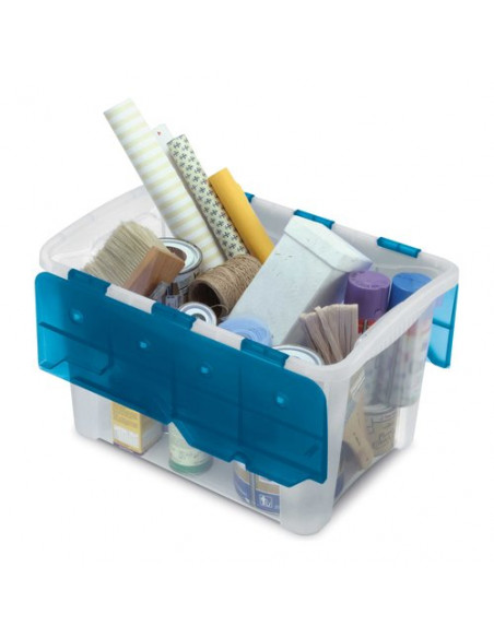 Contenitore salvaspazio Terry HOME BOX Trasparente Trasparente