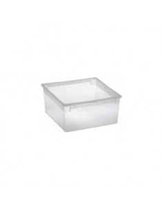 Contenitore salvaspazio Terry LIGHT BOX Large Trasparente Trasparente