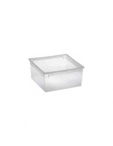 Contenitore salvaspazio Terry LIGHT BOX Large Trasparente Trasparente