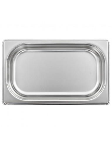 Contenitori Gastronorm 12 pz GN 1/4 40 mm in Acciaio Inox