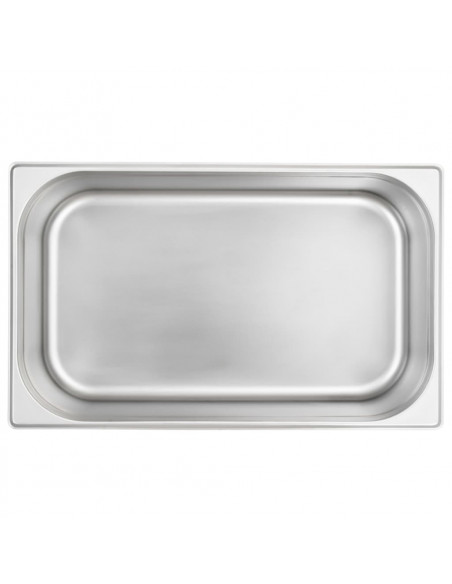 Contenitori Gastronorm 2 pz GN 1/1 150 mm in Acciaio Inox