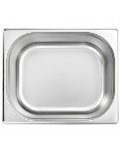 Contenitori Gastronorm 2 pz GN 1/2 150 mm in Acciaio Inox
