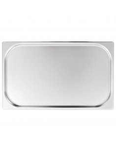 Contenitori Gastronorm 4 pz GN 1/1 20 mm in Acciaio Inox