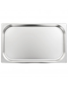 Contenitori Gastronorm 4 pz GN 1/1 40 mm in Acciaio Inox