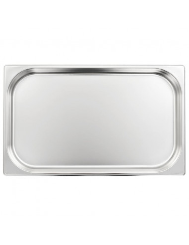 Contenitori Gastronorm 4 pz GN 1/1 40 mm in Acciaio Inox