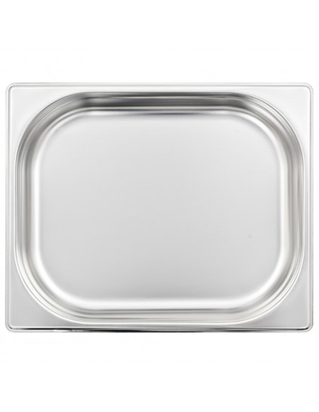 Contenitori Gastronorm 8 pz GN 1/2 40 mm in Acciaio Inox
