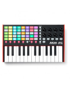 Controller disc jockey Akai APC Key 25 Mkii Black e Red Black e Red