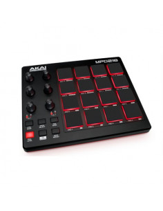 Controller disc jockey Akai MPD 218 Black Black