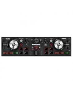 Controller disc jockey Numark Dj2Go2 Touch Black Black