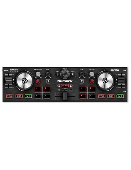 Controller disc jockey Numark Dj2Go2 Touch Black Black