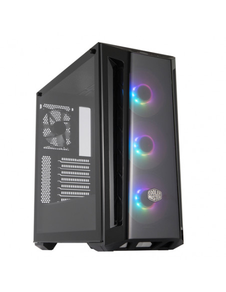 COOLER MASTER CASE MASTERBOX MB520 MID-TOWER ATX, 7 SLOT ESPANSIONE, 2XUSB 3.2, 3X120MM ARGB FAN FRONT, 1X120MM FAN REAR, ARGB