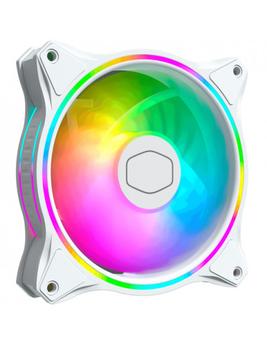 COOLER MASTER DISSIPATORE MASTERFAN MF120 HALO WHITE EDITION 120X120X25 VENTOLA CABINET - COOLER MAS