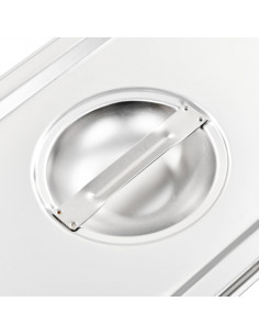 Coperchi per Teglie GN 1/3 4 pz in Acciaio Inox