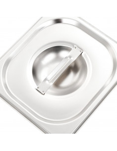 Coperchi per Teglie GN 1/6 8 pz in Acciaio Inox