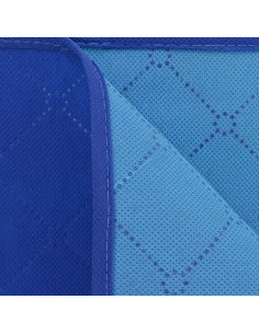 Coperta da Picnic Blu e Celeste 100x150 cm