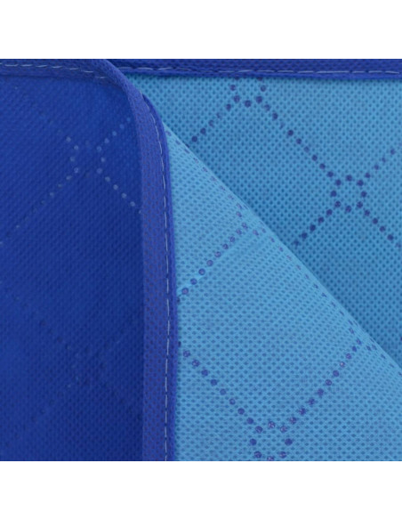 Coperta da Picnic Blu e Celeste 100x150 cm