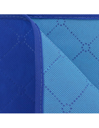 Coperta da Picnic Blu e Celeste 150x200 cm
