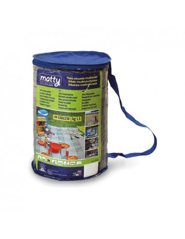 Coperta picnic Arisol 14 1 250 Matty Grigio Grigio
