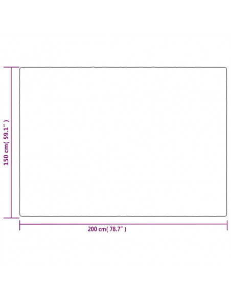 Coperta Ponderata con Copertura Grigia 150x200 cm 11 kg Tessuto