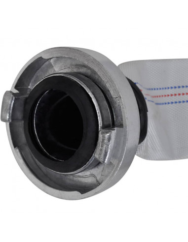 Tubo Antincendio Piatto 20 m con Giunti C-Storz 2 Pollici