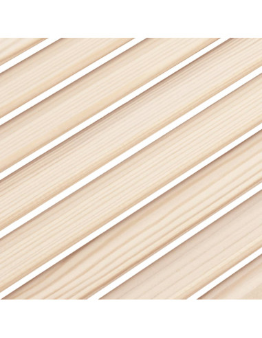 Ante con Design a Lamelle 4 pz 39,5x59,4 cm in Legno di Pino