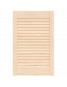 Anta con Design a Lamelle 61,5x39,4 cm in Legno di Pino 2