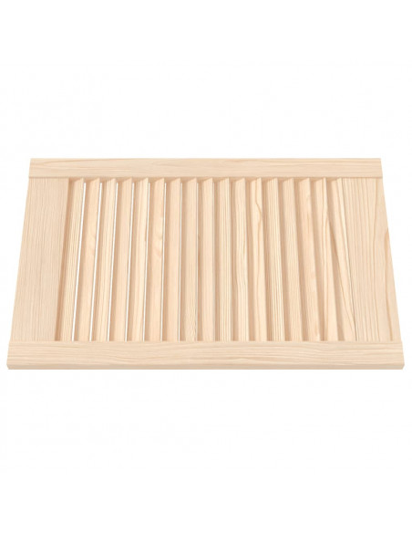 Anta con Design a Lamelle 61,5x39,4 cm in Legno di Pino