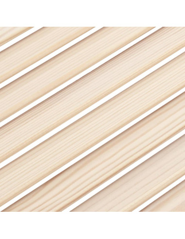 Anta con Design a Lamelle 61,5x39,4 cm in Legno di Pino