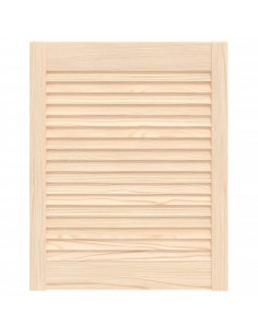 Anta con Design a Lamelle 61,5x49,4 cm in Legno di Pino 2