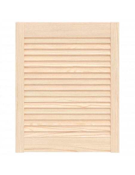 Anta con Design a Lamelle 61,5x49,4 cm in Legno di Pino