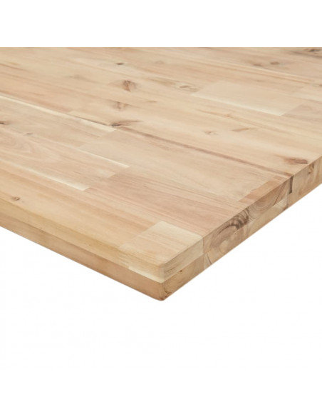 Banco Lavoro 100x60x(73-99,5) cm Legno di Acacia Rettangolare