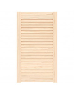 Anta con Design a Lamelle 69x39,4 cm in Legno di Pino 2