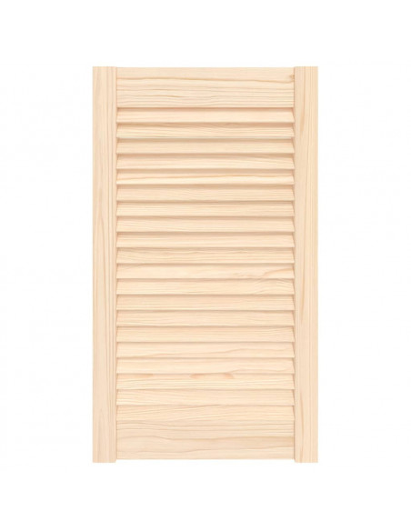 Anta con Design a Lamelle 69x39,4 cm in Legno di Pino