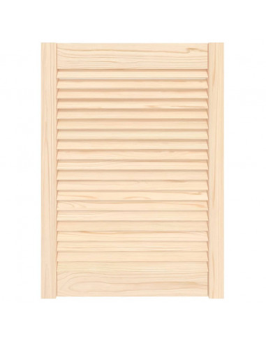 Anta con Design a Lamelle 69x49,4 cm in Legno di Pino