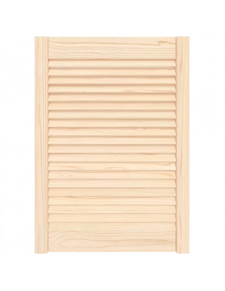Anta con Design a Lamelle 69x49,4 cm in Legno di Pino