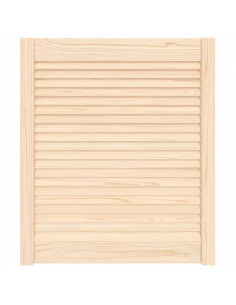 Anta con Design a Lamelle 69x59,4 cm in Legno di Pino 2