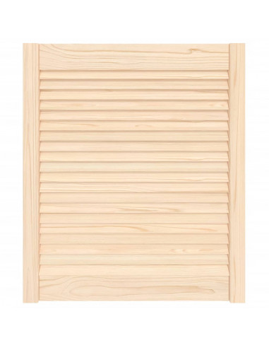 Anta con Design a Lamelle 69x59,4 cm in Legno di Pino
