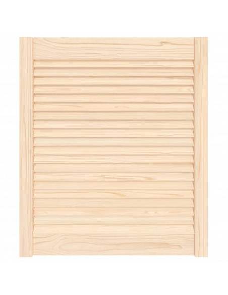 Anta con Design a Lamelle 69x59,4 cm in Legno di Pino