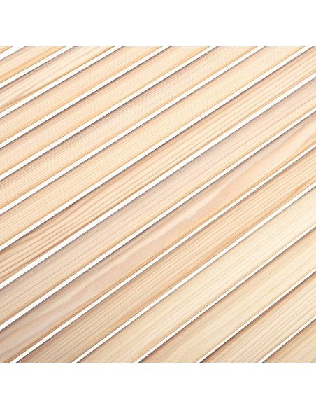 Ante con Design a Lamelle 4 pz 69x59,4 cm in Legno di Pino