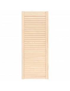 Anta con Design a Lamelle 99,3x39,4 cm in Legno di Pino 2