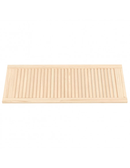 Ante con Design a Lamelle 4 pz 99,3x39,4 cm in Legno di Pino