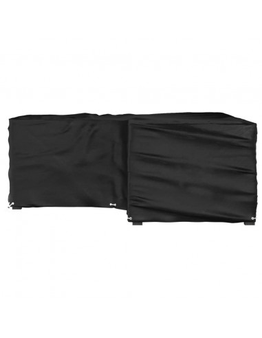 Copertura Mobili da Giardino a L 12 Occhielli 185x185x70 cm