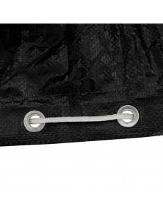 Copertura Mobili da Giardino con 6 Occhielli Ø125x75 cm Rotonda