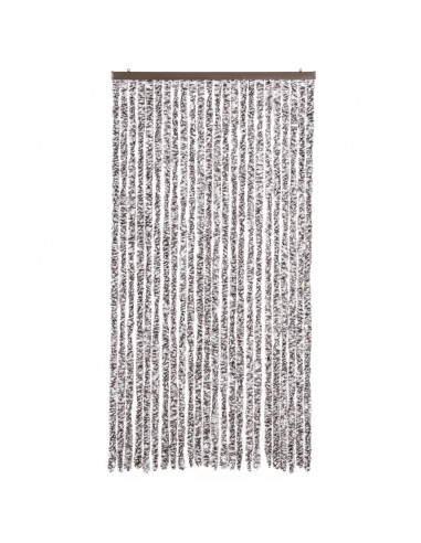 Zanzariera Marrone e Beige 100x220 cm Ciniglia